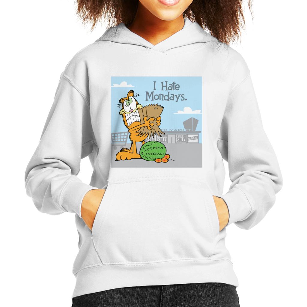 Garfield Grocery Shopping Hate Mondays Kid's Hooded product image 6