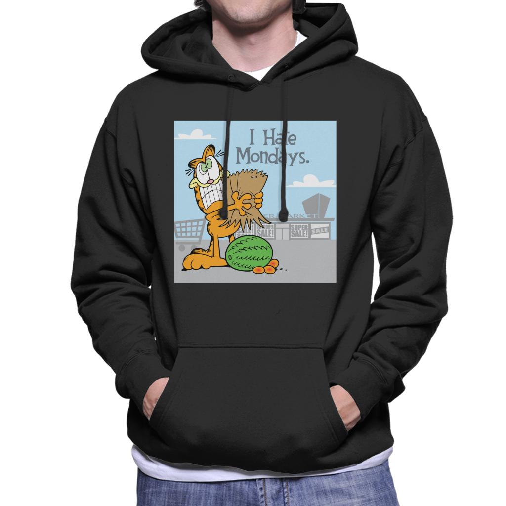 Garfield Grocery Shopping Hate Mondays Men's Hooded product image 1