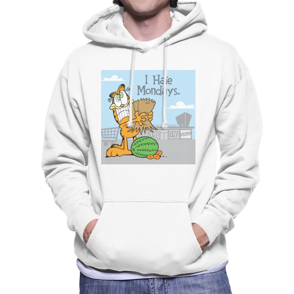 Garfield Grocery Shopping Hate Mondays Men's Hooded product image 4