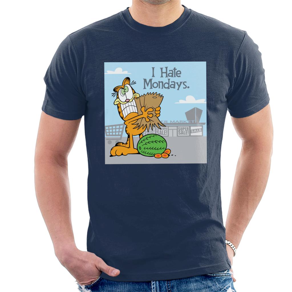 Garfield Grocery Shopping Hate Mondays Men's T-Shirt product image 6
