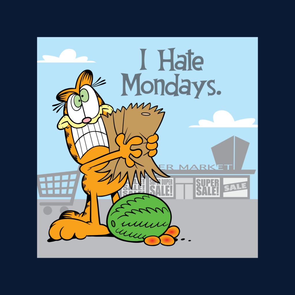 Garfield Grocery Shopping Hate Mondays Kid's Sweatshirt product image 5