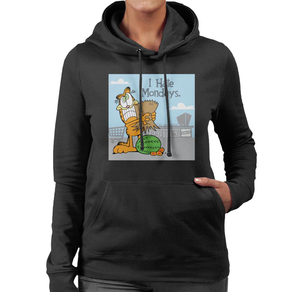 Garfield Grocery Shopping Hate Mondays Women's Hooded product image 1