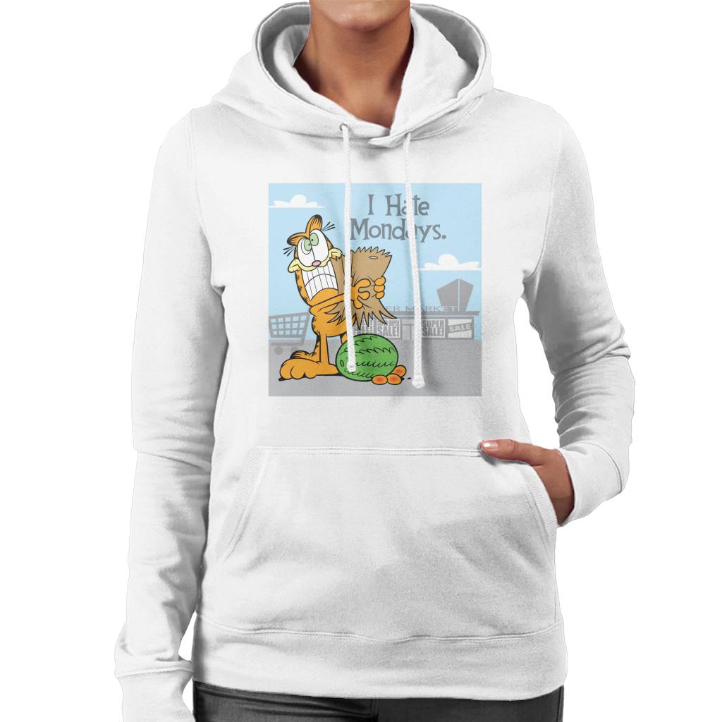 Garfield Grocery Shopping Hate Mondays Women's Hooded product image 4