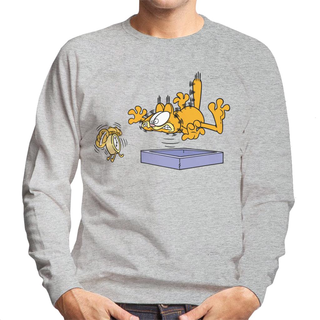 Garfield Alarm Clock Wake Up Men's Sweatshirt product image 1