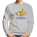 Garfield Alarm Clock Wake Up Men's Sweatshirt product image 1
