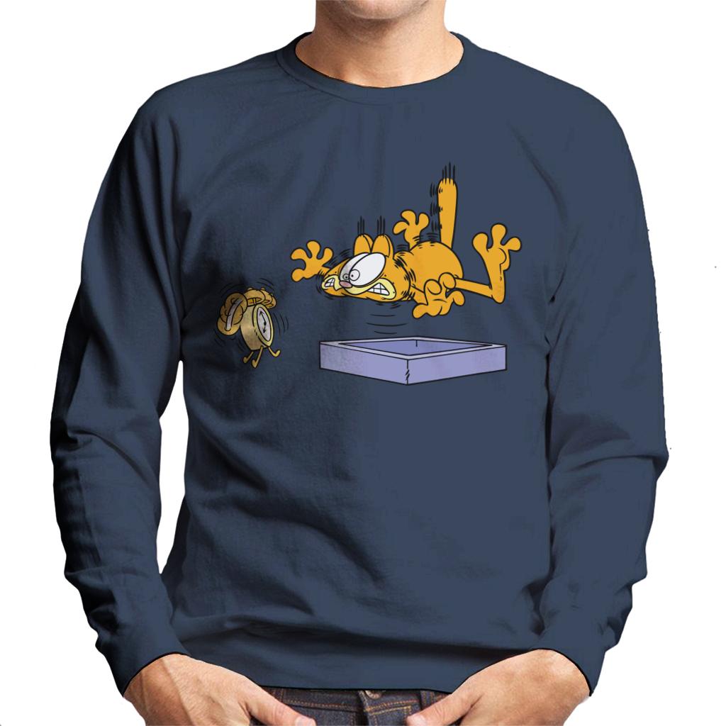 Garfield Alarm Clock Wake Up Men's Sweatshirt product image 6