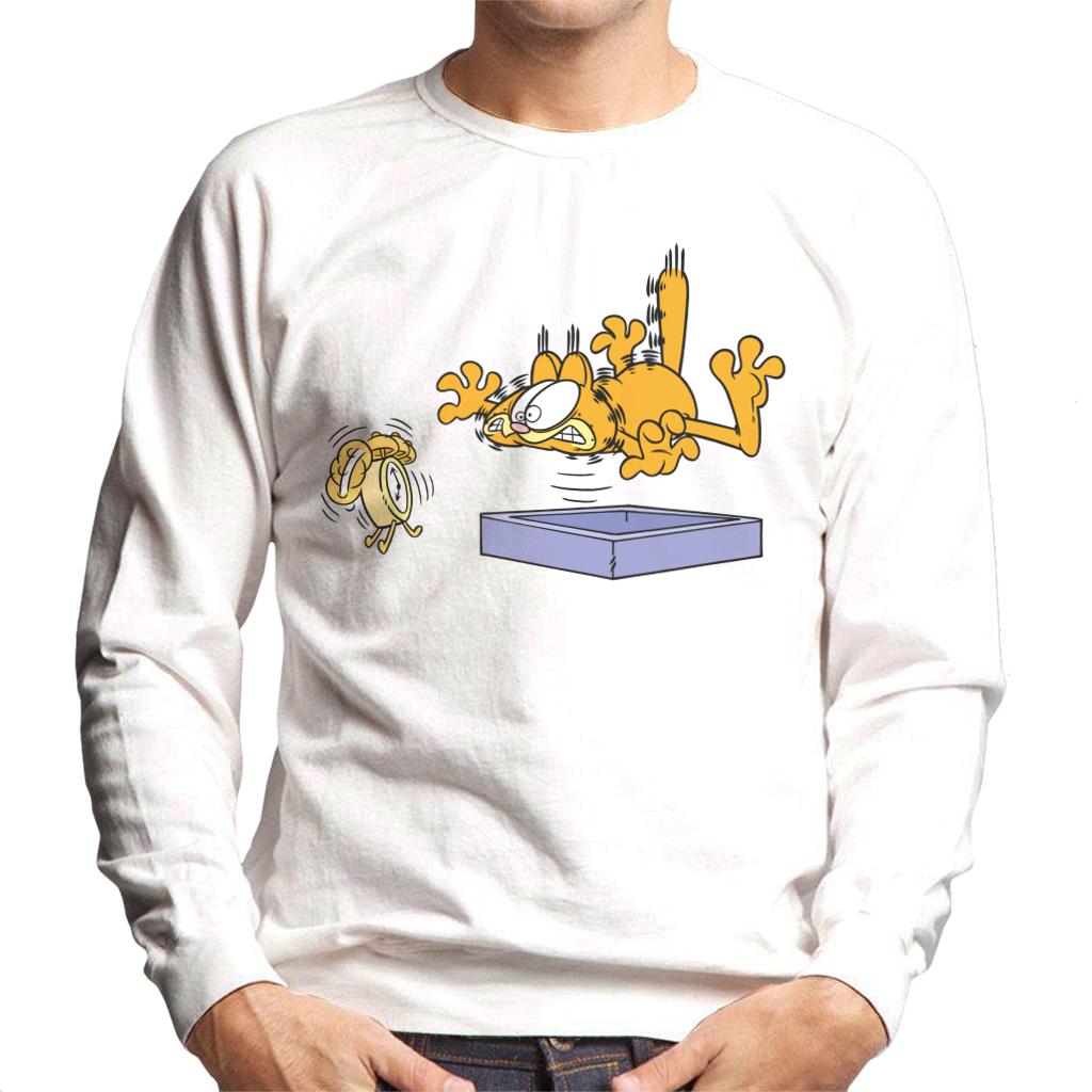 Garfield Alarm Clock Wake Up Men's Sweatshirt product image 4