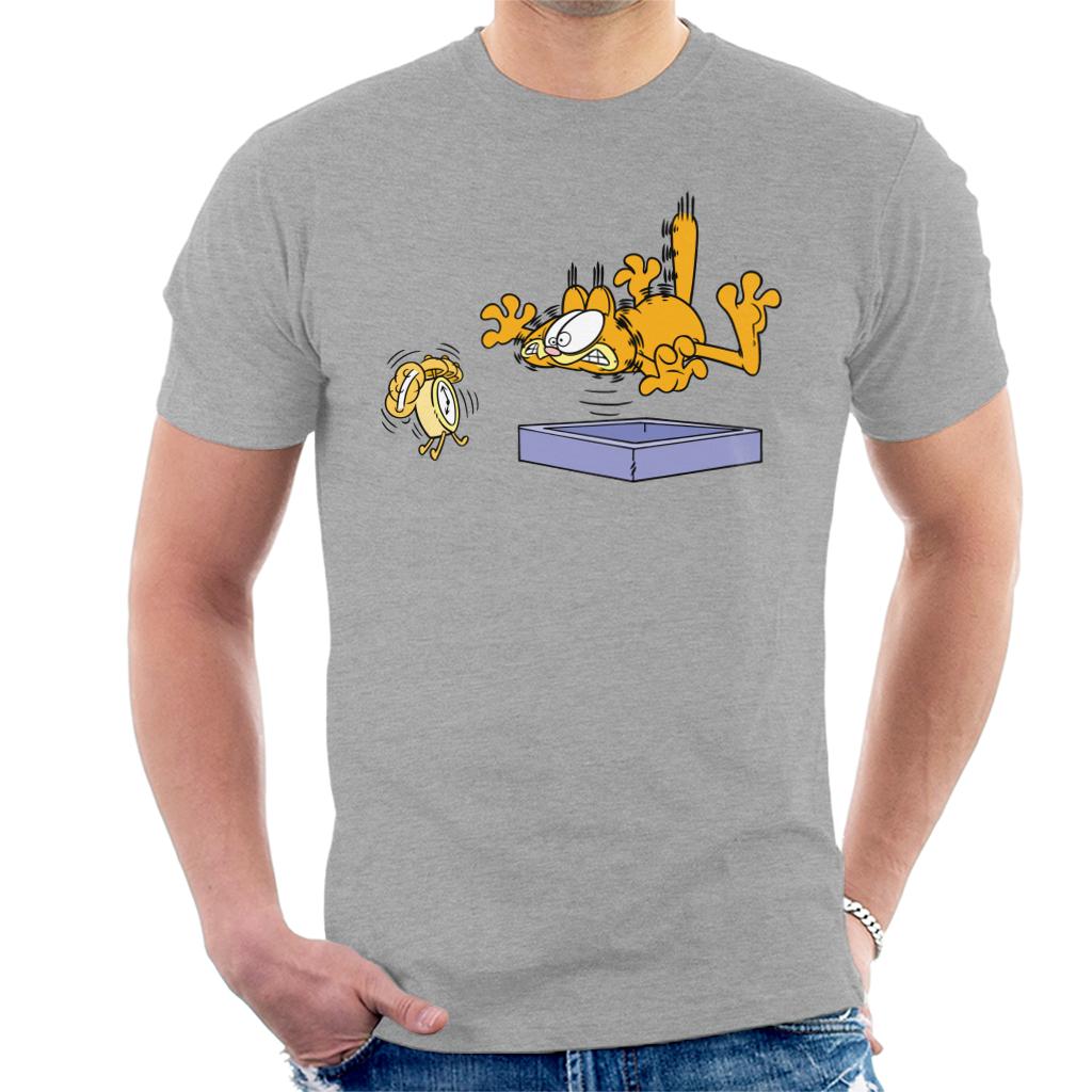 Garfield Alarm Clock Wake Up Men's T-Shirt product image 1