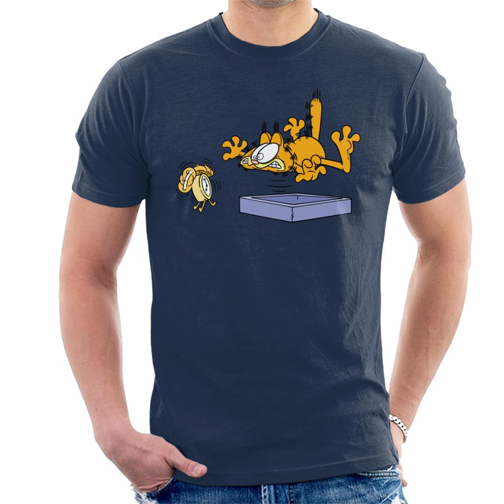Garfield Alarm Clock Wake Up Men's T-Shirt product image 6