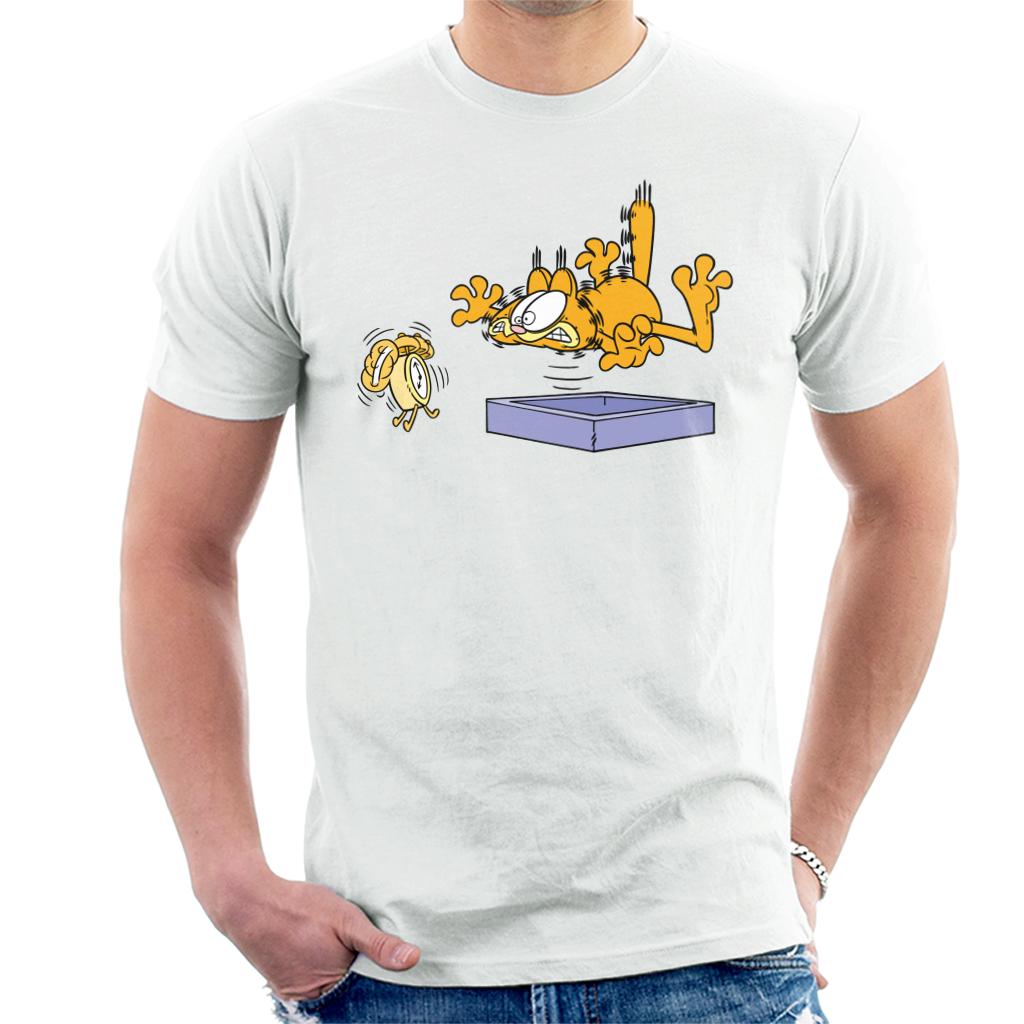 Garfield Alarm Clock Wake Up Men's T-Shirt product image 4