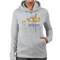Garfield Alarm Clock Wake Up Women's Hooded Sweatshirt product image 1