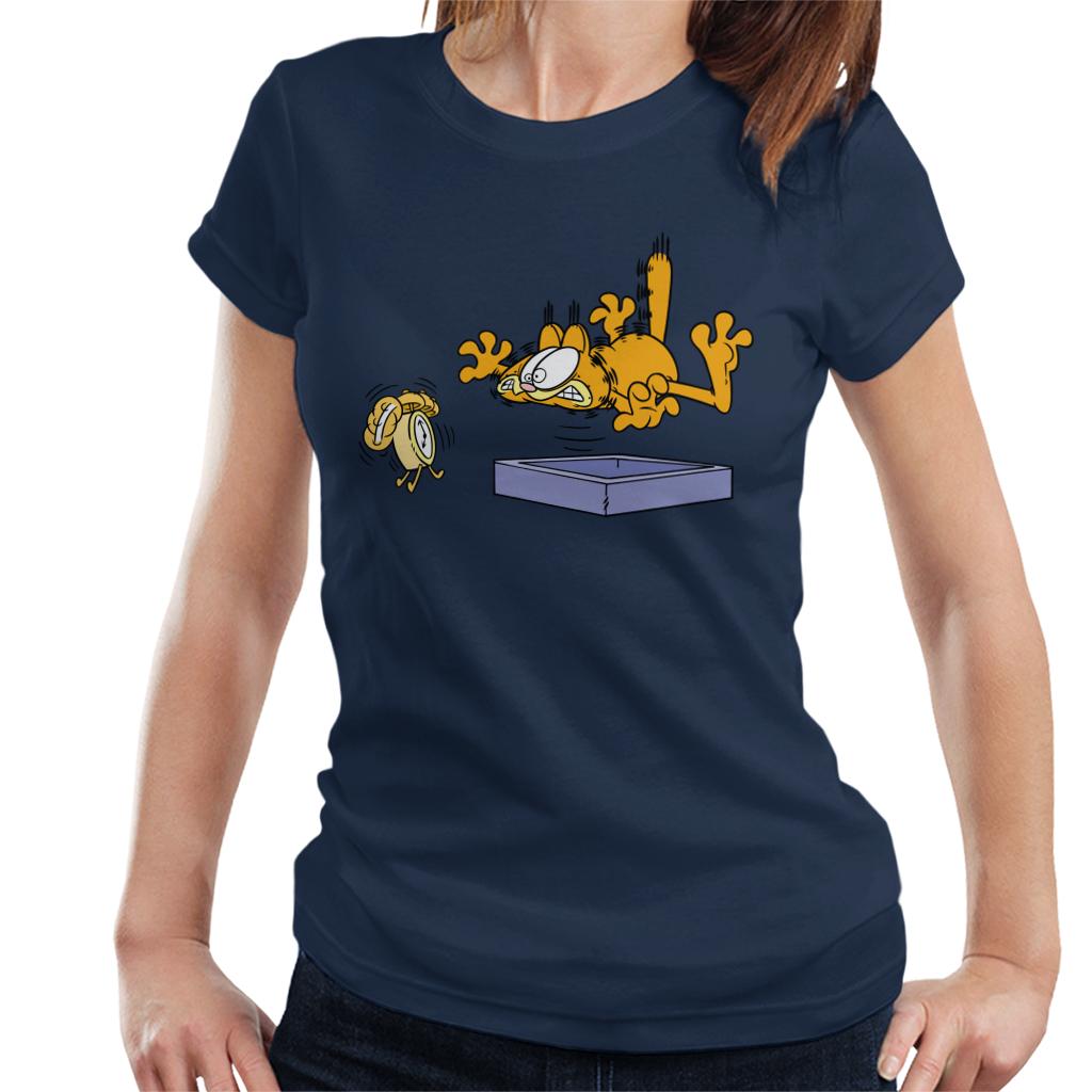 Garfield Alarm Clock Wake Up Women's T-Shirt product image 6