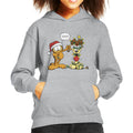 Garfield Christmas Odie Decorated Kid's Hooded Sweatshirt product image 1