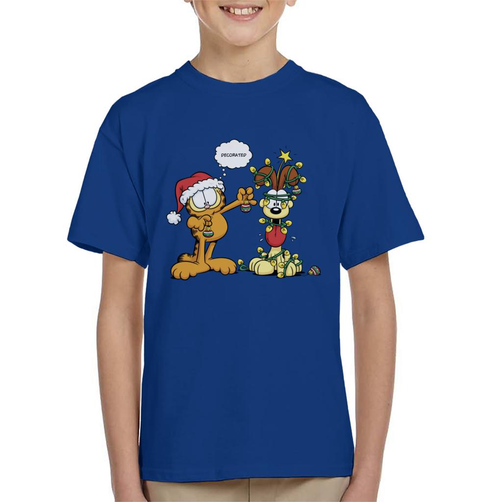 Garfield Christmas Odie Decorated Kid's T-Shirt product image 4
