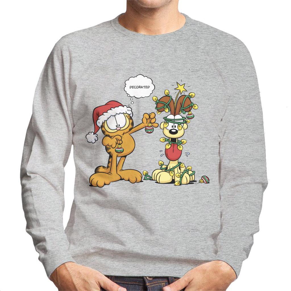 Garfield Christmas Odie Decorated Men's Sweatshirt product image 1