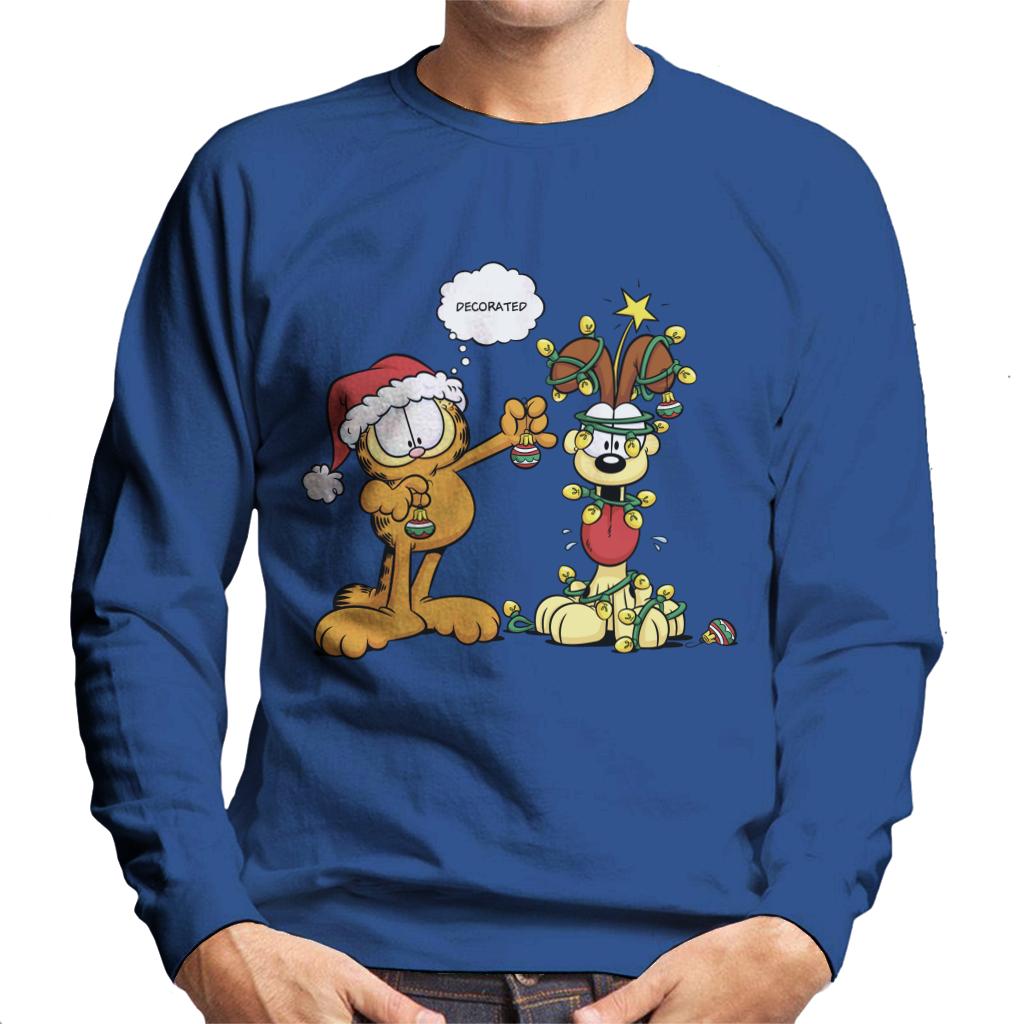 Garfield Christmas Odie Decorated Men's Sweatshirt product image 4