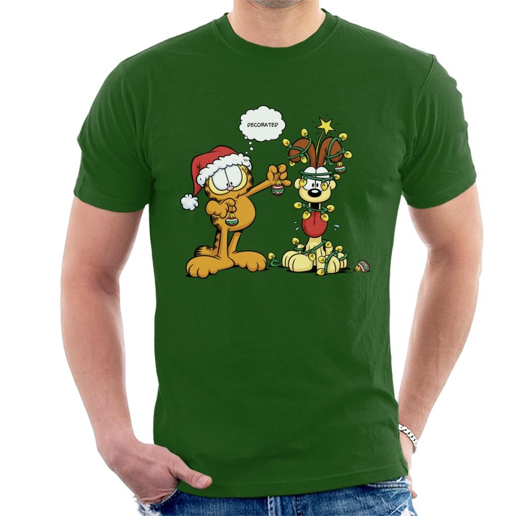 Garfield Christmas Odie Decorated Men's T-Shirt product image 6