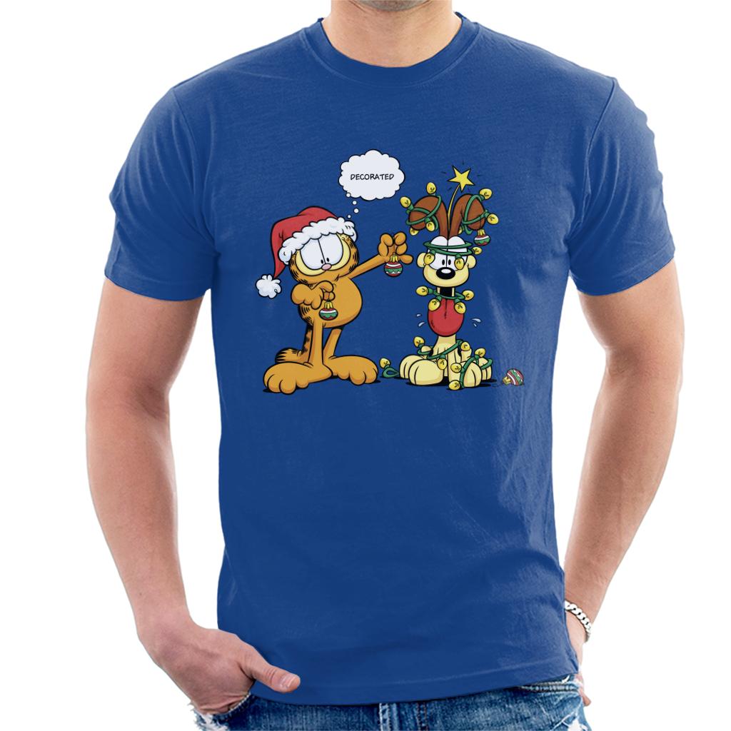 Garfield Christmas Odie Decorated Men's T-Shirt product image 4