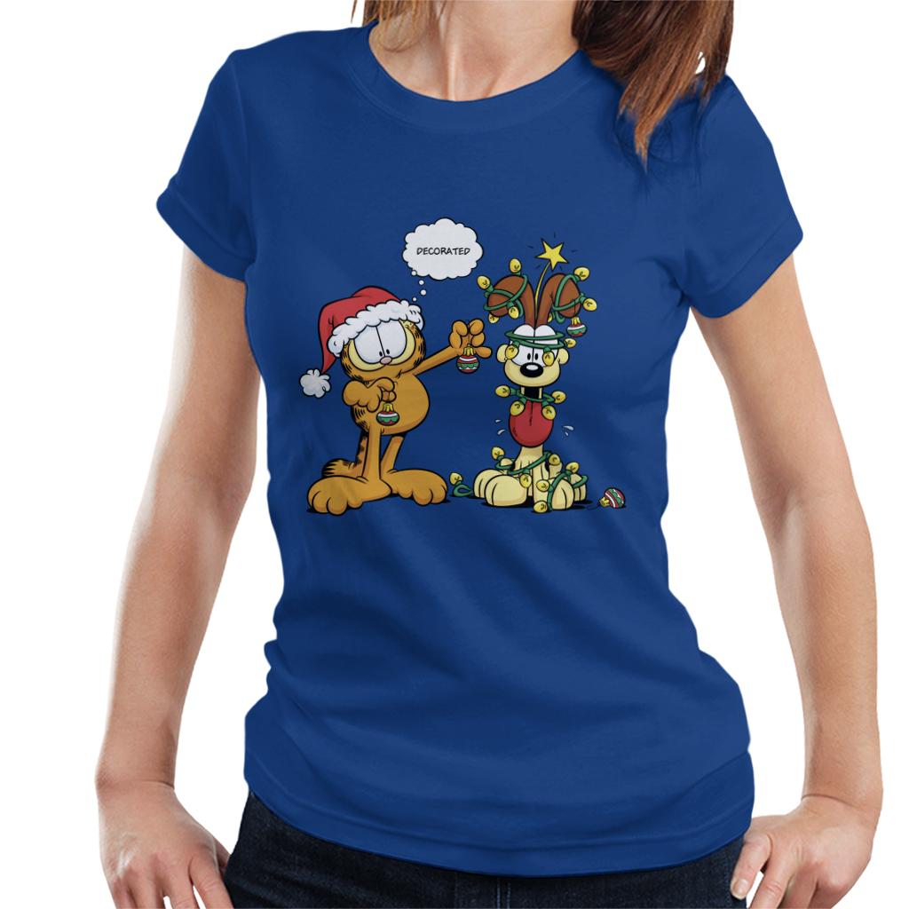 Garfield Christmas Odie Decorated Women's T-Shirt product image 4