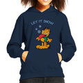 Garfield Let It Snow Christmas Kid's Hooded Sweatshirt product image 1