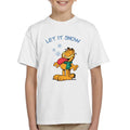 Garfield Let It Snow Christmas Kid's T-Shirt product image 1