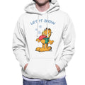 Garfield Let It Snow Christmas Men's Hooded Sweatshirt product image 1