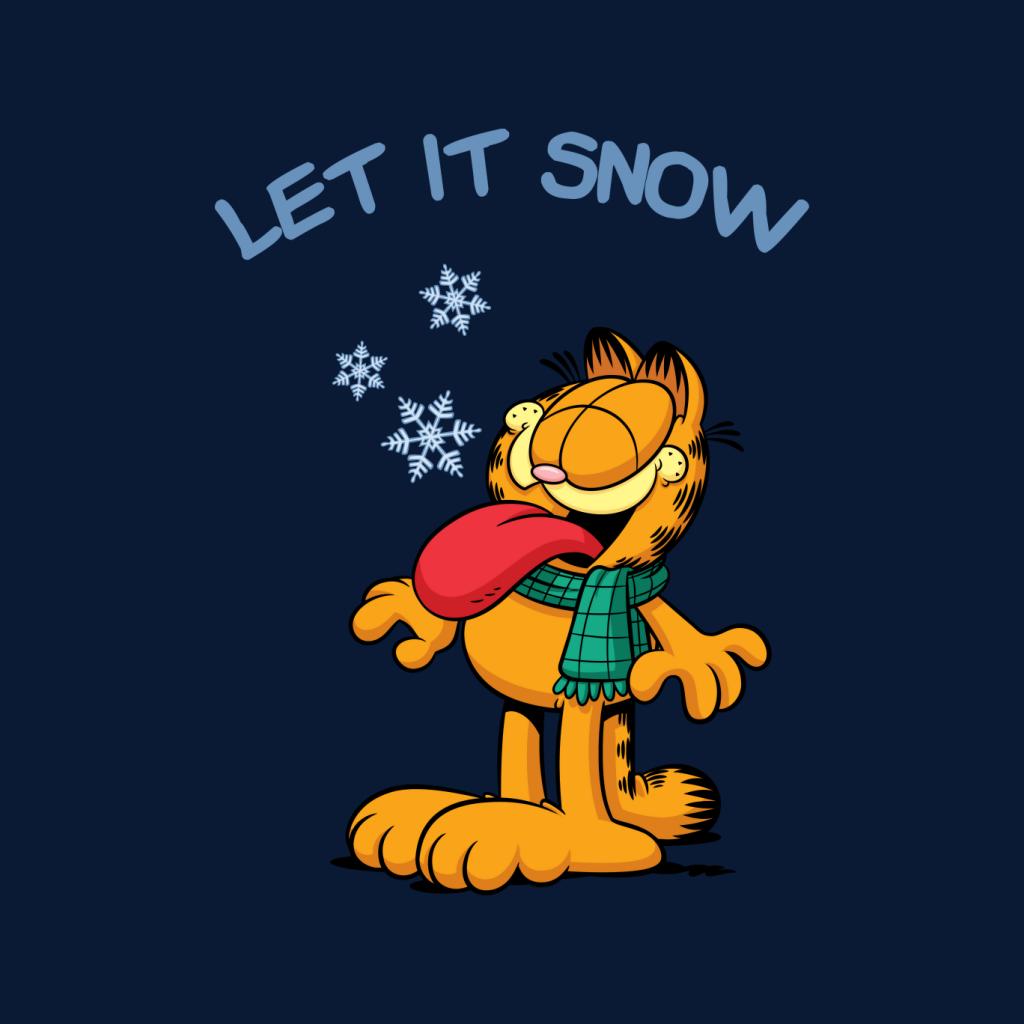 Garfield Let It Snow Christmas Men's T-Shirt product image 5