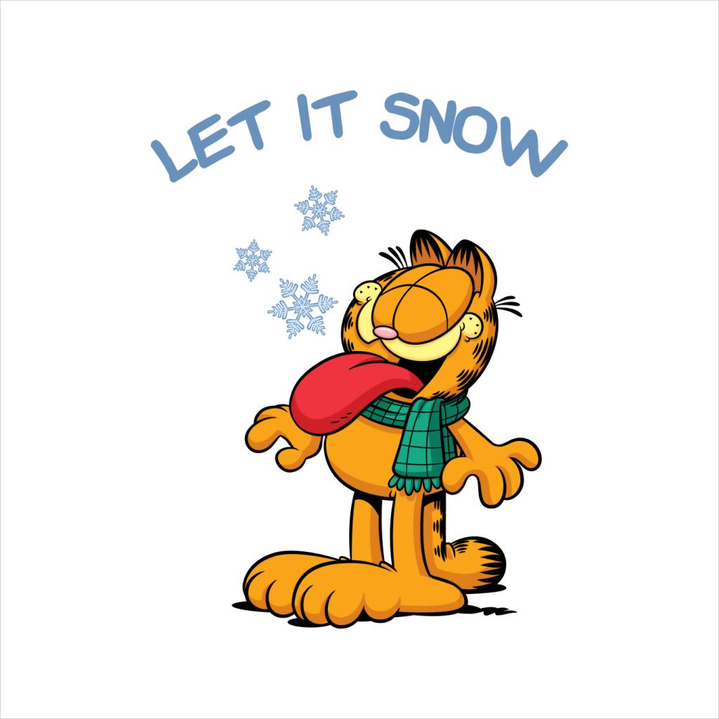 Garfield Let It Snow Christmas Women's T-Shirt product image 2