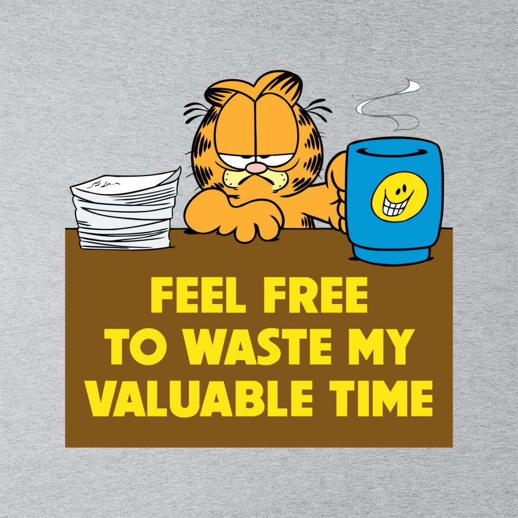 Garfield Waste My Valuable Time Kid's Sweatshirt product image 2