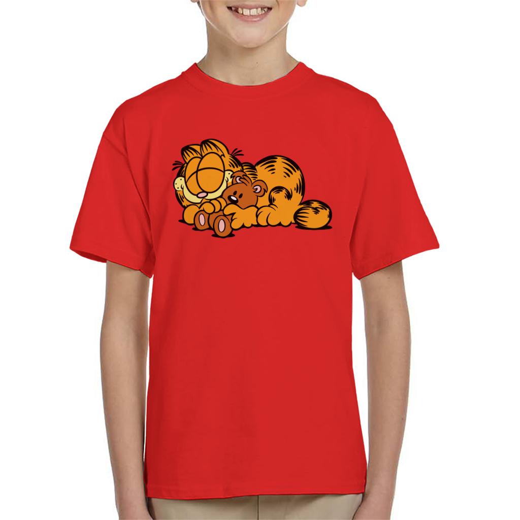 Garfield Pooky Cuddle Kid's T-Shirt product image 4