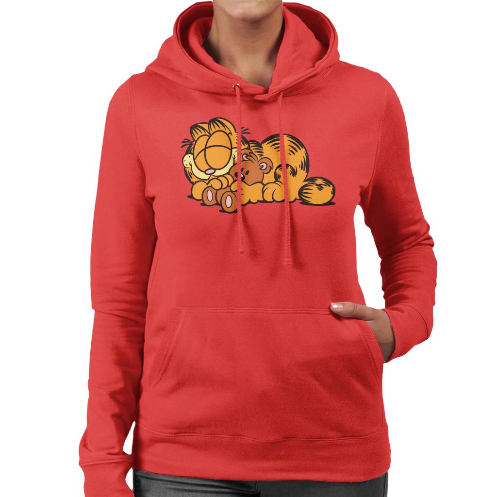 Garfield Pooky Cuddle Women's Hooded Sweatshirt product image 4