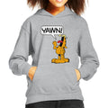 Garfield YAWN Kid's Hooded Sweatshirt product image 1
