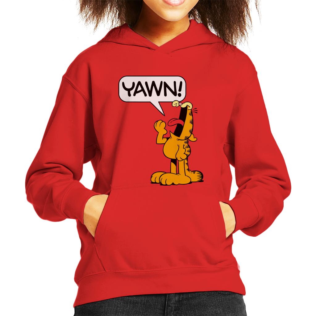 Garfield YAWN Kid's Hooded Sweatshirt product image 6