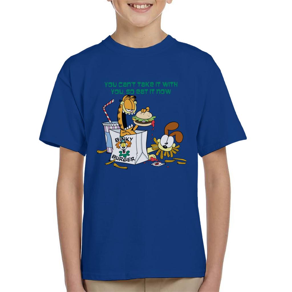 Garfield Burger Eat It Now Kid's T-Shirt product image 6