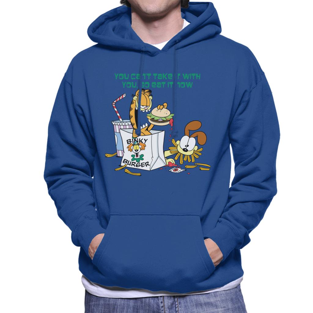 Garfield Burger Eat It Now Men's Hooded Sweatshirt product image 6