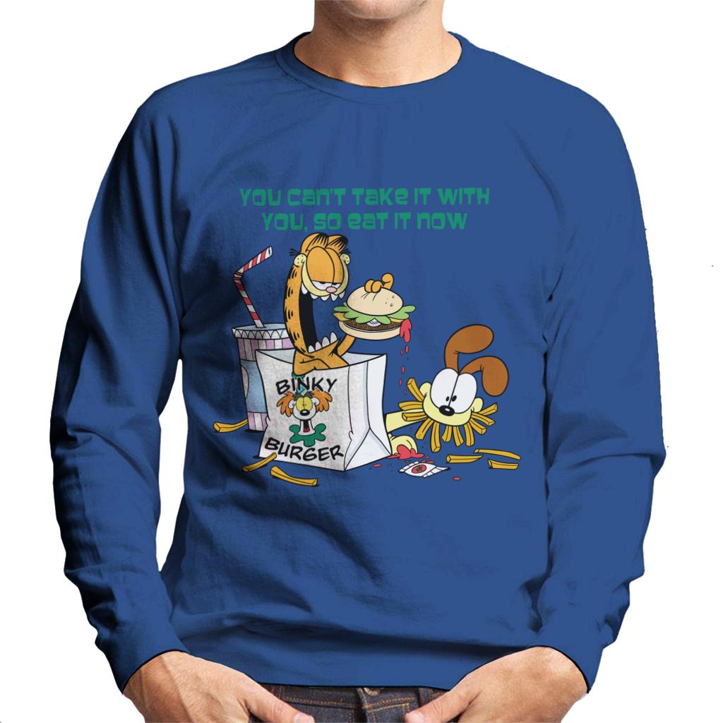 Garfield Burger Eat It Now Men's Sweatshirt product image 6
