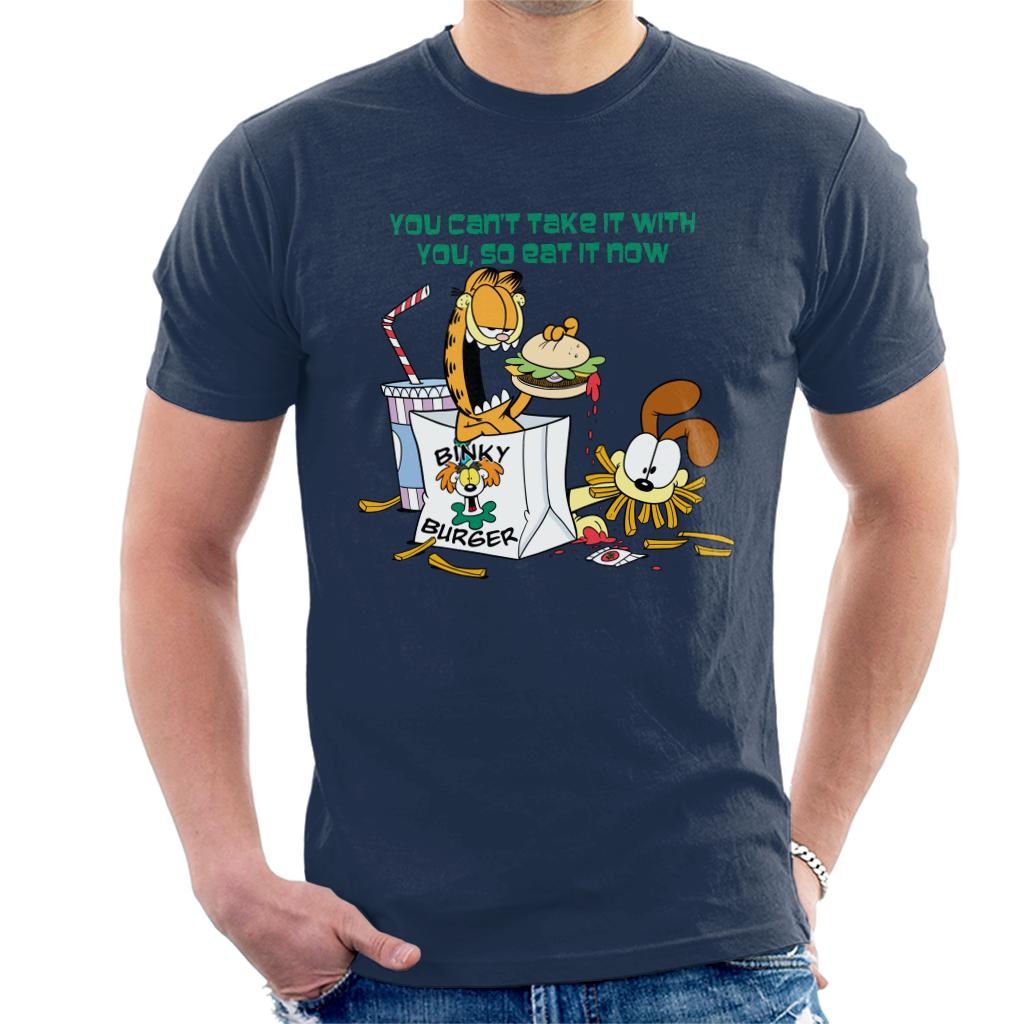 Garfield Burger Eat It Now Men's T-Shirt product image 4