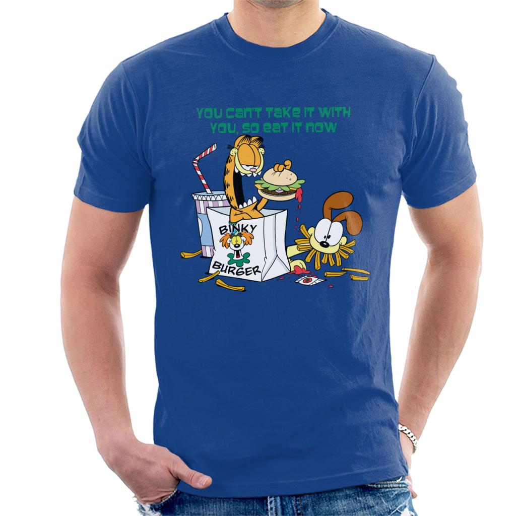 Garfield Burger Eat It Now Men's T-Shirt product image 6