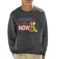 Garfield Monday Coffee Now Kid's Sweatshirt product image 1