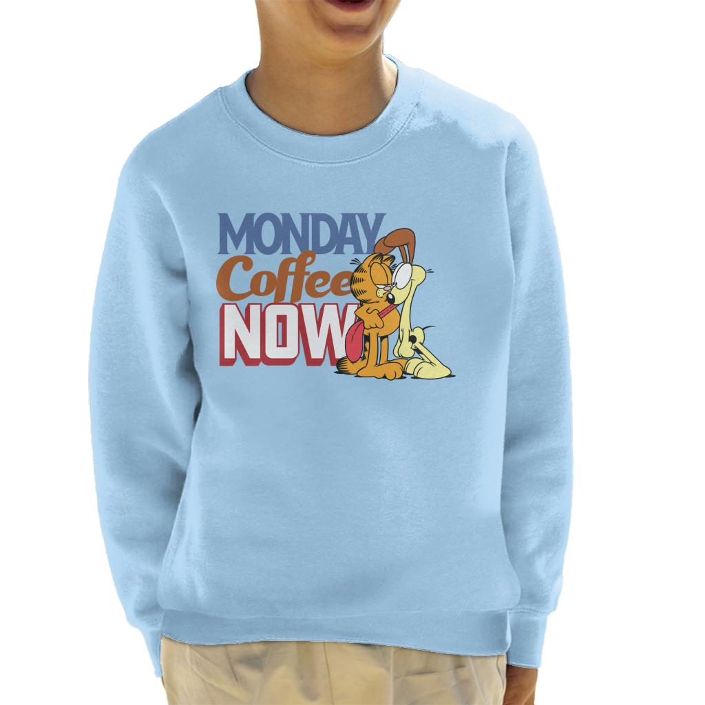 Garfield Monday Coffee Now Kid's Sweatshirt product image 4
