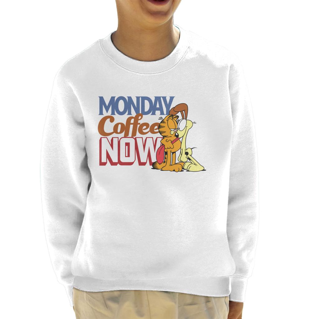 Garfield Monday Coffee Now Kid's Sweatshirt product image 6