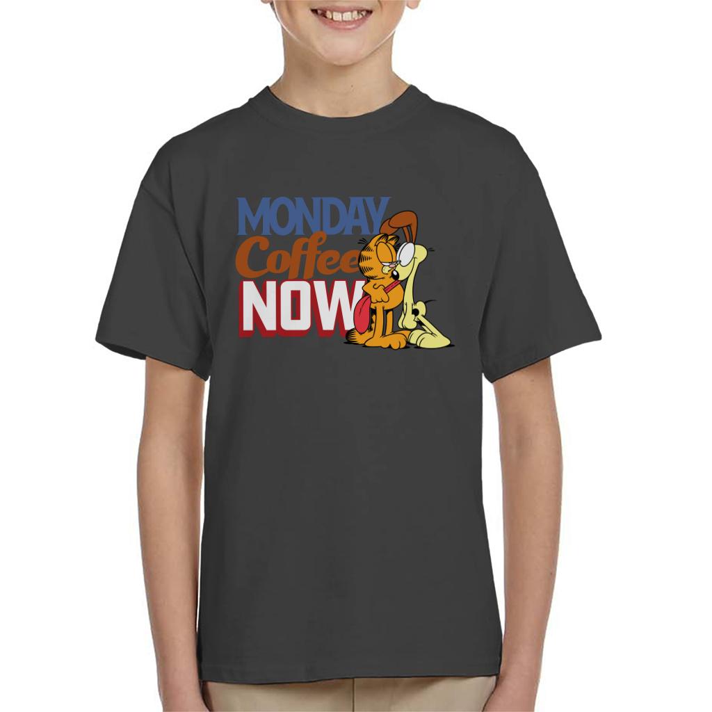 Garfield Monday Coffee Now Kid's T-Shirt product image 1
