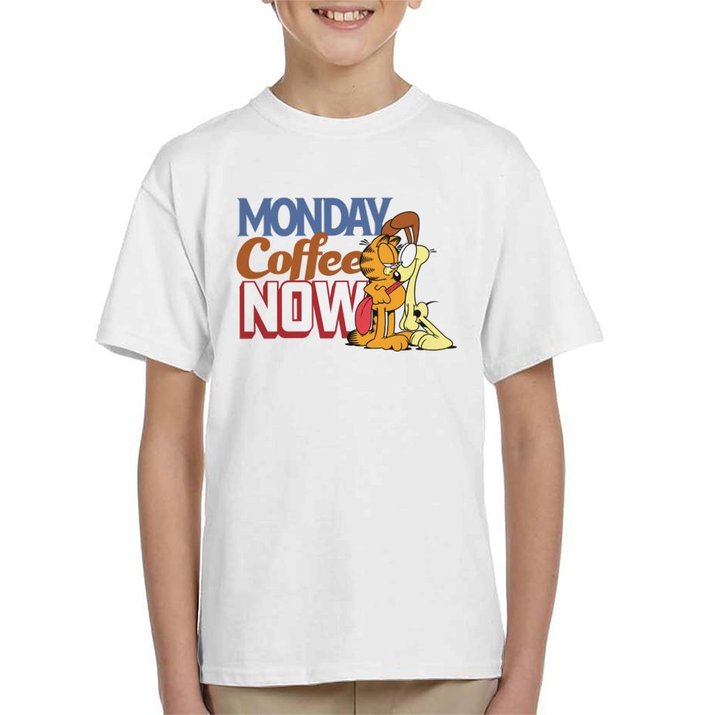 Garfield Monday Coffee Now Kid's T-Shirt product image 4