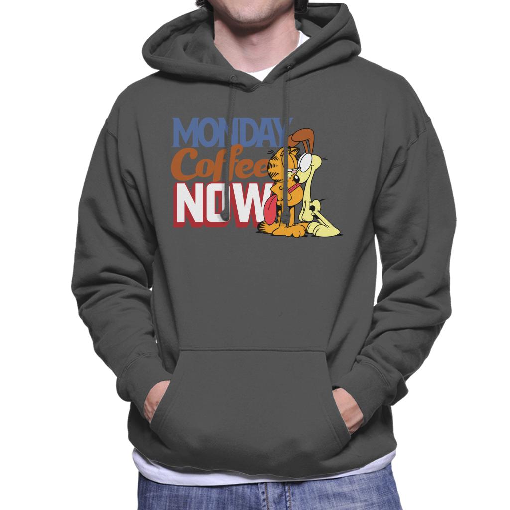 Garfield Monday Coffee Now Men's Hooded Sweatshirt product image 1