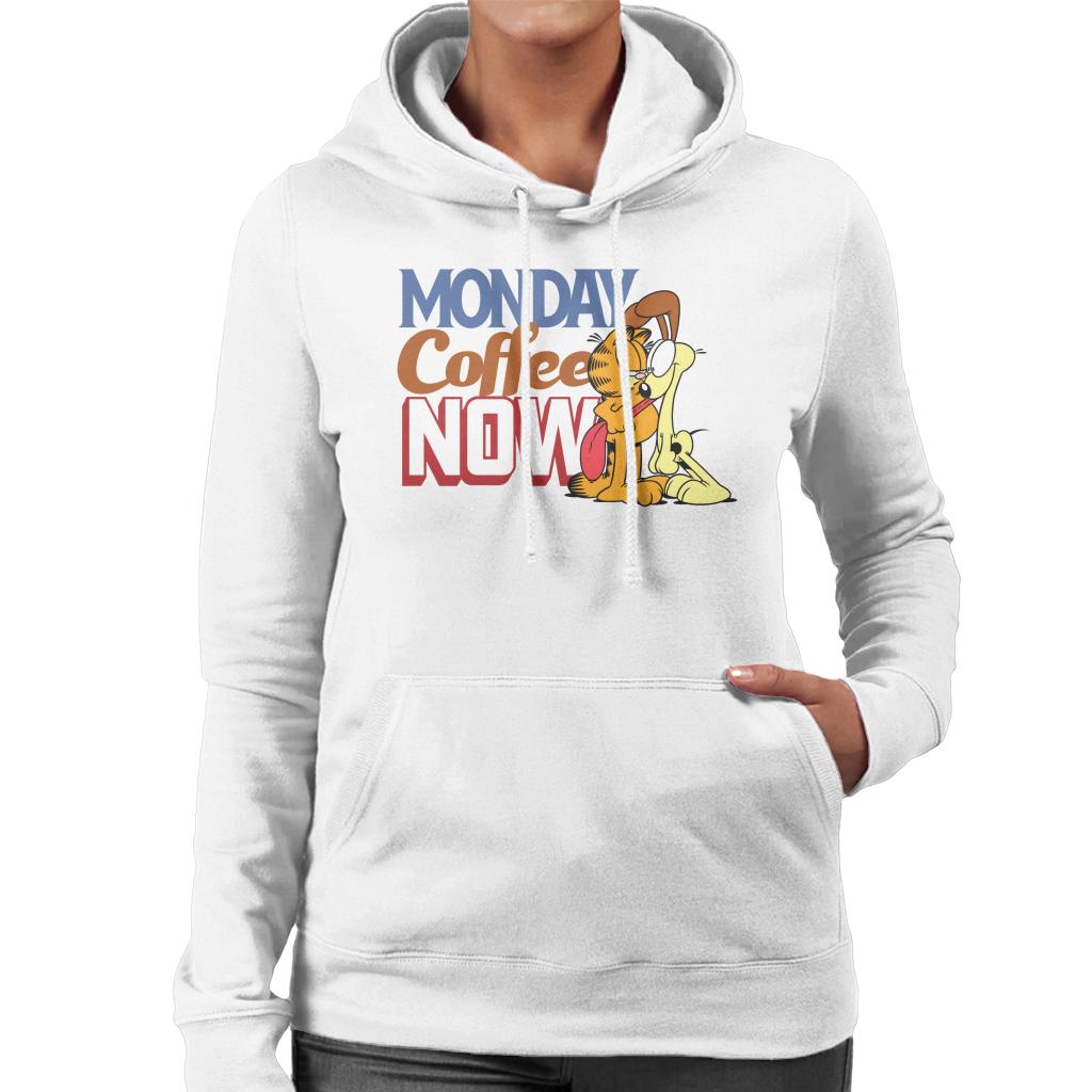 Garfield Monday Coffee Now Women's Hooded Sweatshirt product image 4