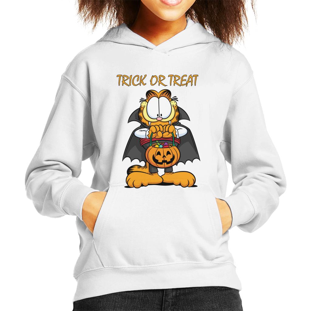Garfield Halloween Trick Or Treat Kid's Hooded Sweatshirt product image 6