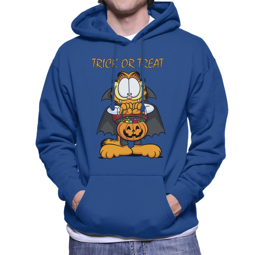 Garfield Halloween Trick Or Treat Men's Hooded Sweatshirt product image 4