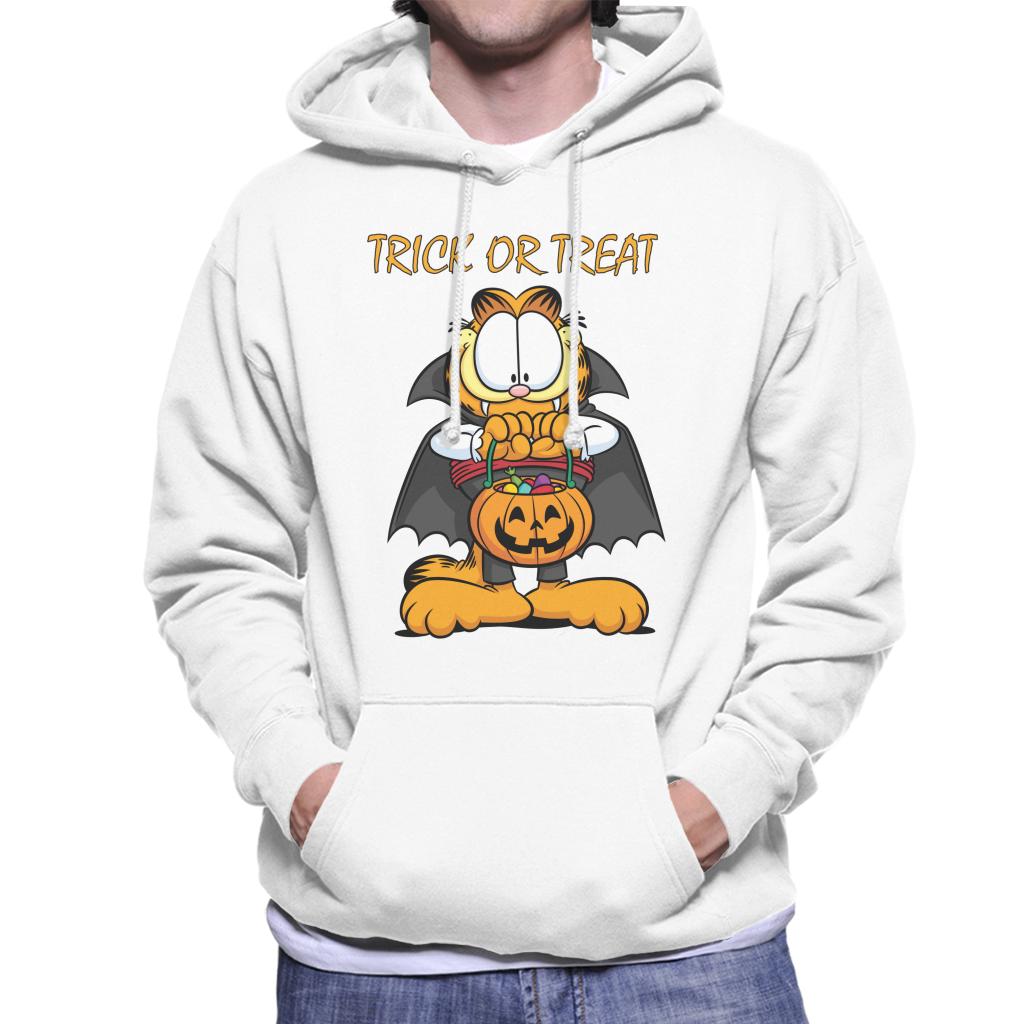 Garfield Halloween Trick Or Treat Men's Hooded Sweatshirt product image 1