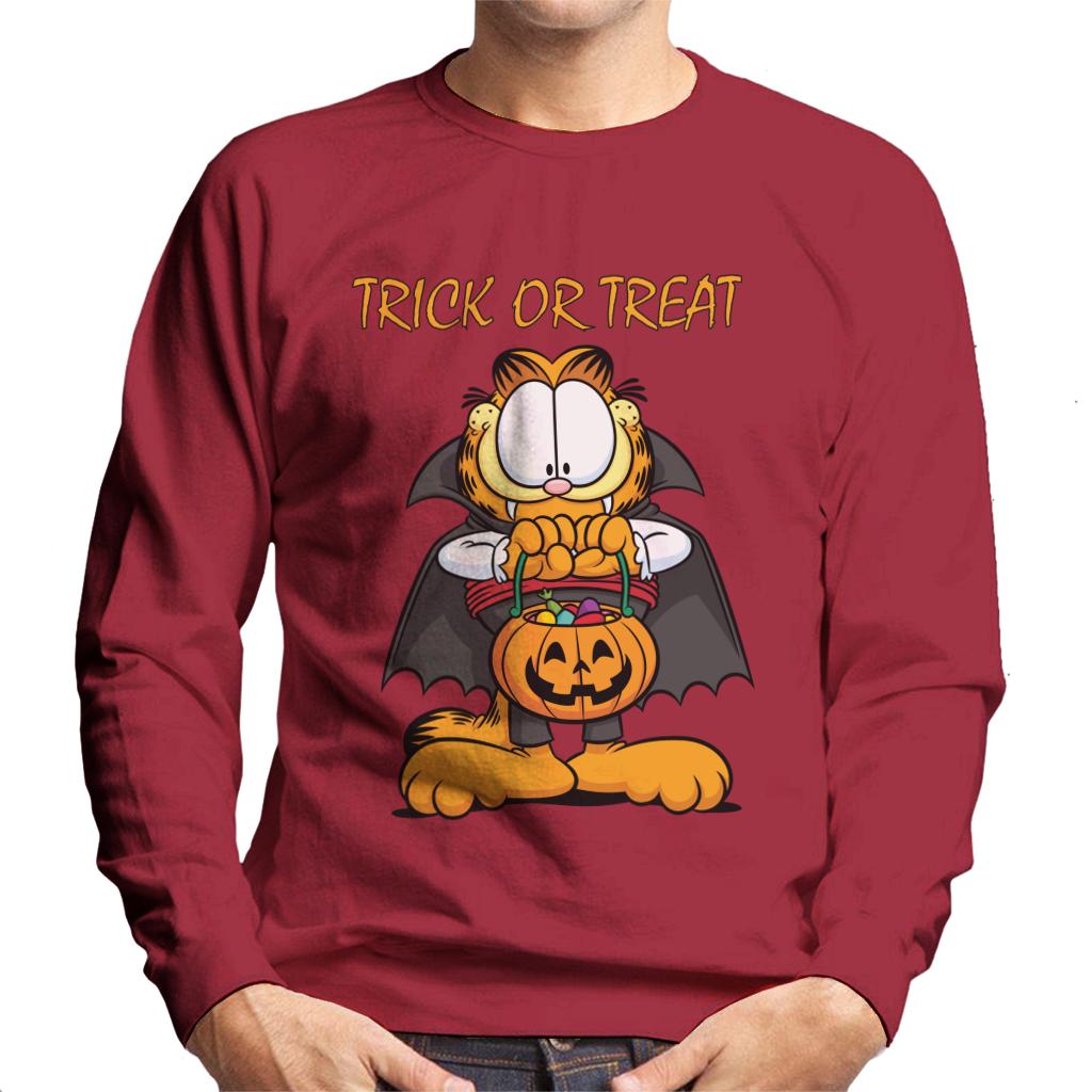 Garfield Halloween Trick Or Treat Men's Sweatshirt product image 6