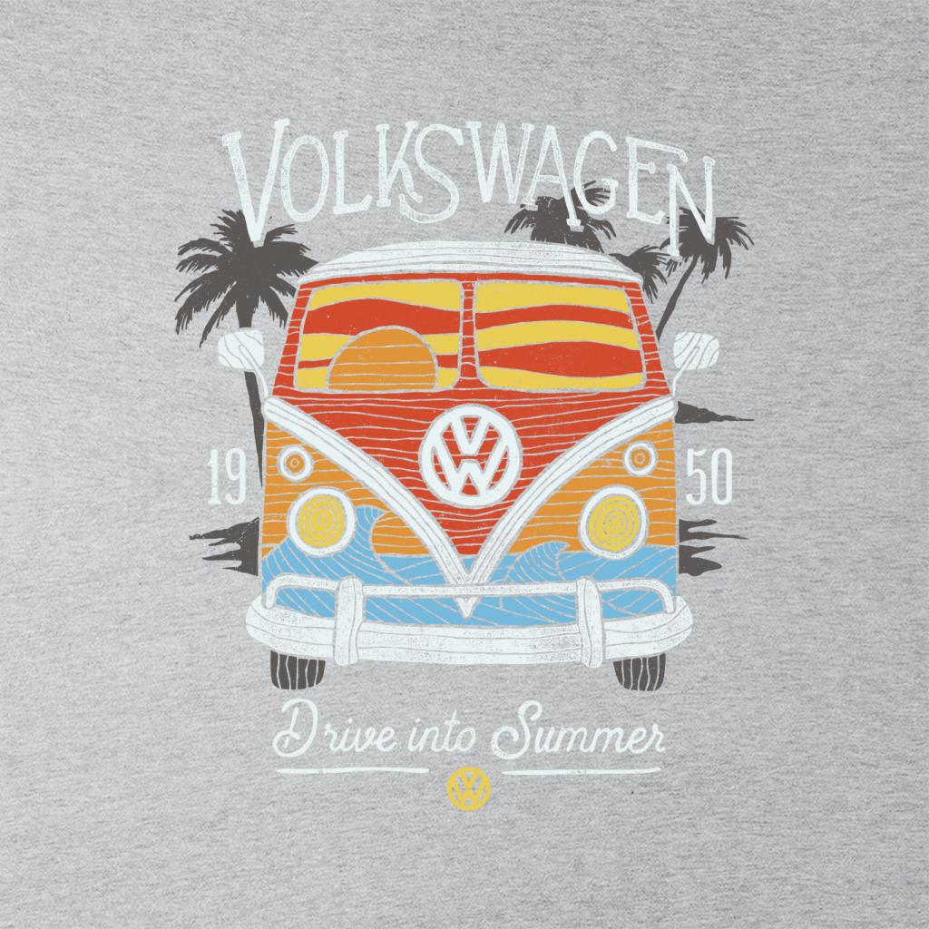 Volkswagen Beach Sunset Art Camper Women's Hooded Sweatshirt product image 5